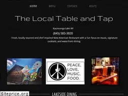 Sites similar to thelocaltableandtap.com