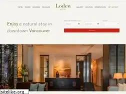 Sites similar to theloden.com