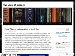 Sites similar to thelogicofscience.com