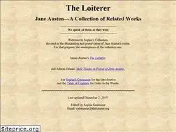 Sites similar to theloiterer.org