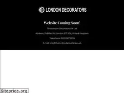 Sites similar to thelondondecorators.co.uk