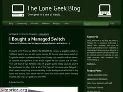 Sites similar to thelonegeek.net