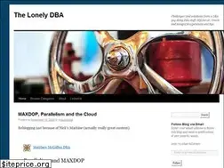 Sites similar to thelonelydba.wordpress.com