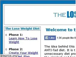 Sites similar to theloseweightdiet.com