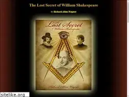 Sites similar to thelostsecretofwilliamshakespeare.com