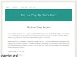 Sites similar to thelostwaysreviews.com