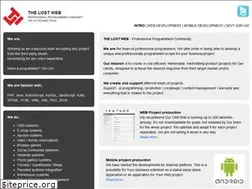 Sites similar to thelostweb.com