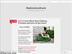 Sites similar to theloveculture.wordpress.com
