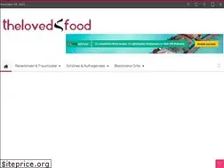 Sites similar to thelovedfood.com