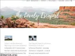 Sites similar to thelovelyescapist.com