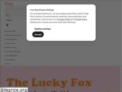 Sites similar to theluckyfox.etsy.com