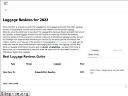 Sites similar to theluggagelist.com