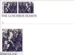 Sites similar to thelunchboxseason.com