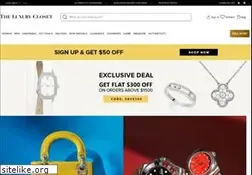 Sites similar to theluxurycloset.com