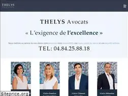 Sites similar to thelys-avocats.fr