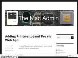 Sites similar to themacadmin.com