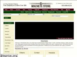 Sites similar to themachetestore.com