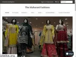 Sites similar to themaharanifashion.com