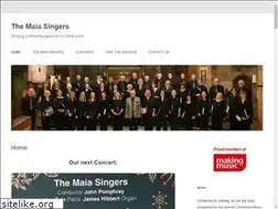 Sites similar to themaiasingers.co.uk