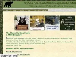 Sites similar to themainehuntingguide.com