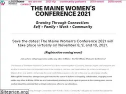 Sites similar to themainewomensconference.org