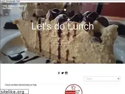 Sites similar to themainstreeteatery.com