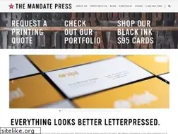 Sites similar to themandatepress.com