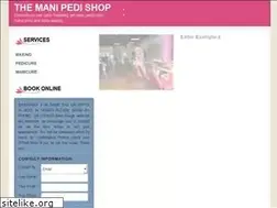 Sites similar to themanipedishop.com