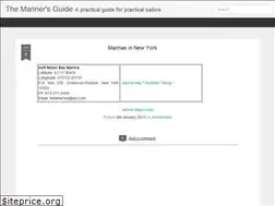 Sites similar to themarinersguide.blogspot.com