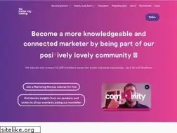 Sites similar to themarketingmeetup.com