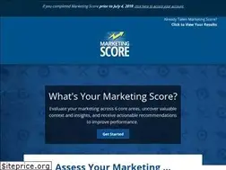 Sites similar to themarketingscore.com