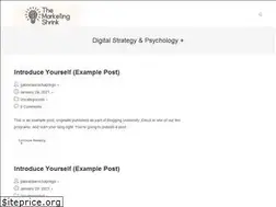 Sites similar to themarketingshrink.com