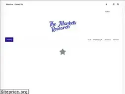 Sites similar to themarketsresearch.com