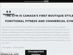 Sites similar to themarkhamgym.com