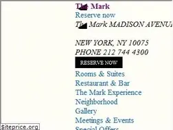 Sites similar to themarkhotel.com