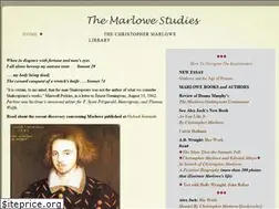 Sites similar to themarlowestudies.org