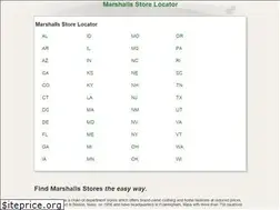Sites similar to themarshallsstorelocator.com
