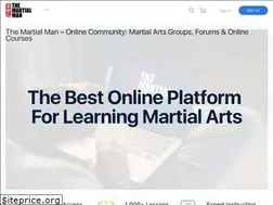 Sites similar to themartialman.com