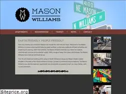 Sites similar to themasonwilliams.com
