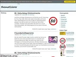 Sites similar to thematisierer.de