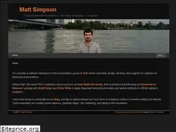 Sites similar to themattsimpson.com