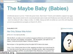 Sites similar to themaybebaby.com