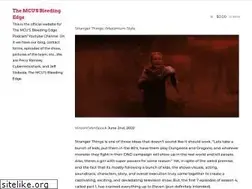 Sites similar to themcusbleedingedge.org
