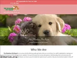 Sites similar to themeadowspetresort.com