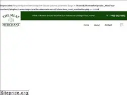 Sites similar to themeatmerchant.ca