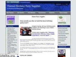 Sites similar to themedbirthdaypartysupplies.com