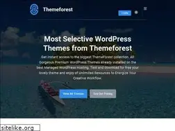 Sites similar to themeforest.us