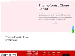 Sites similar to themeforestclone.migrateshop.com