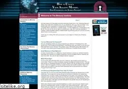 Sites similar to thememoryinstitute.com