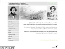 Sites similar to themendelssohnproject.de